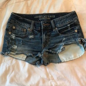 American Eagle shorts, stretch, shortie size 2